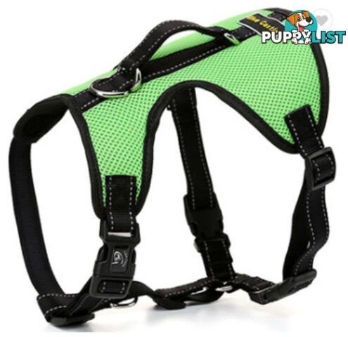 Dog Harness Billi Bob Soft Mesh Reflective Webbing - Moondidley Pets - MDPHARBILXLPUR