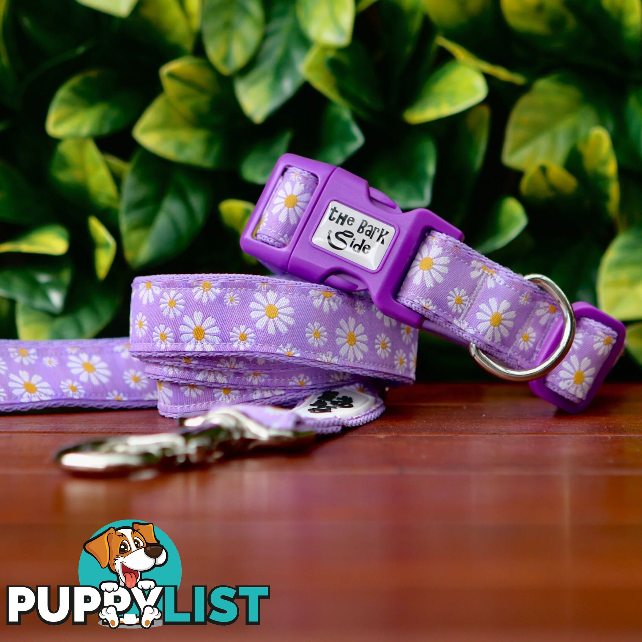 Daisy Dog Lead / Dog Leash - Hand Made by The Bark Side - TBSLDDAIPNK201.2