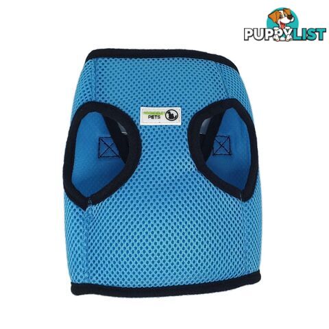 Doggie ID Vest Soft Air Mesh Personlised Embroidered - MDPIDVESSPNK
