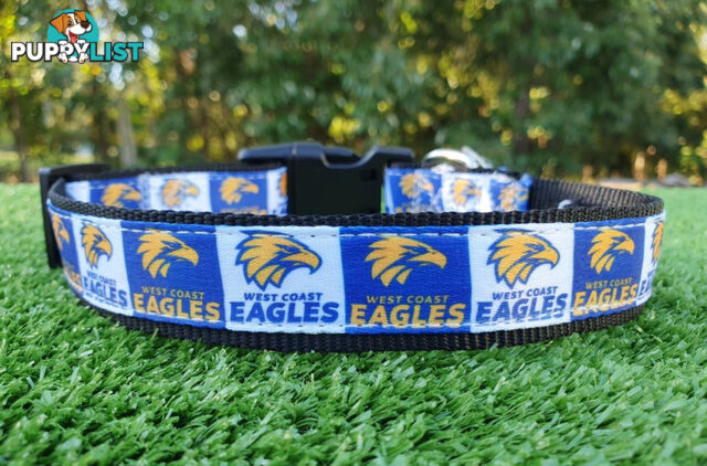 AFL Dog Collars, Footy - Aussie Rules - Moondidley Pets - MDPCOLAFLMRT