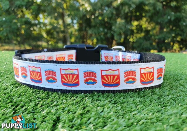 AFL Dog Collars, Footy - Aussie Rules - Moondidley Pets - MDPCOLAFLMRT