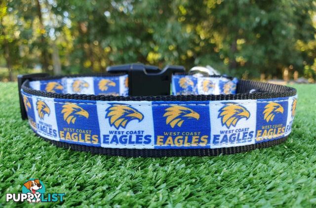 AFL Dog Collars, Footy - Aussie Rules - Moondidley Pets - MDPCOLAFLMRT