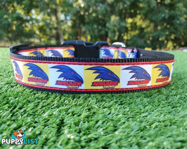 AFL Dog Collars, Footy - Aussie Rules - Moondidley Pets - MDPCOLAFLSWCE