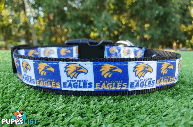 AFL Dog Collars, Footy - Aussie Rules - Moondidley Pets - MDPCOLAFLSNMK
