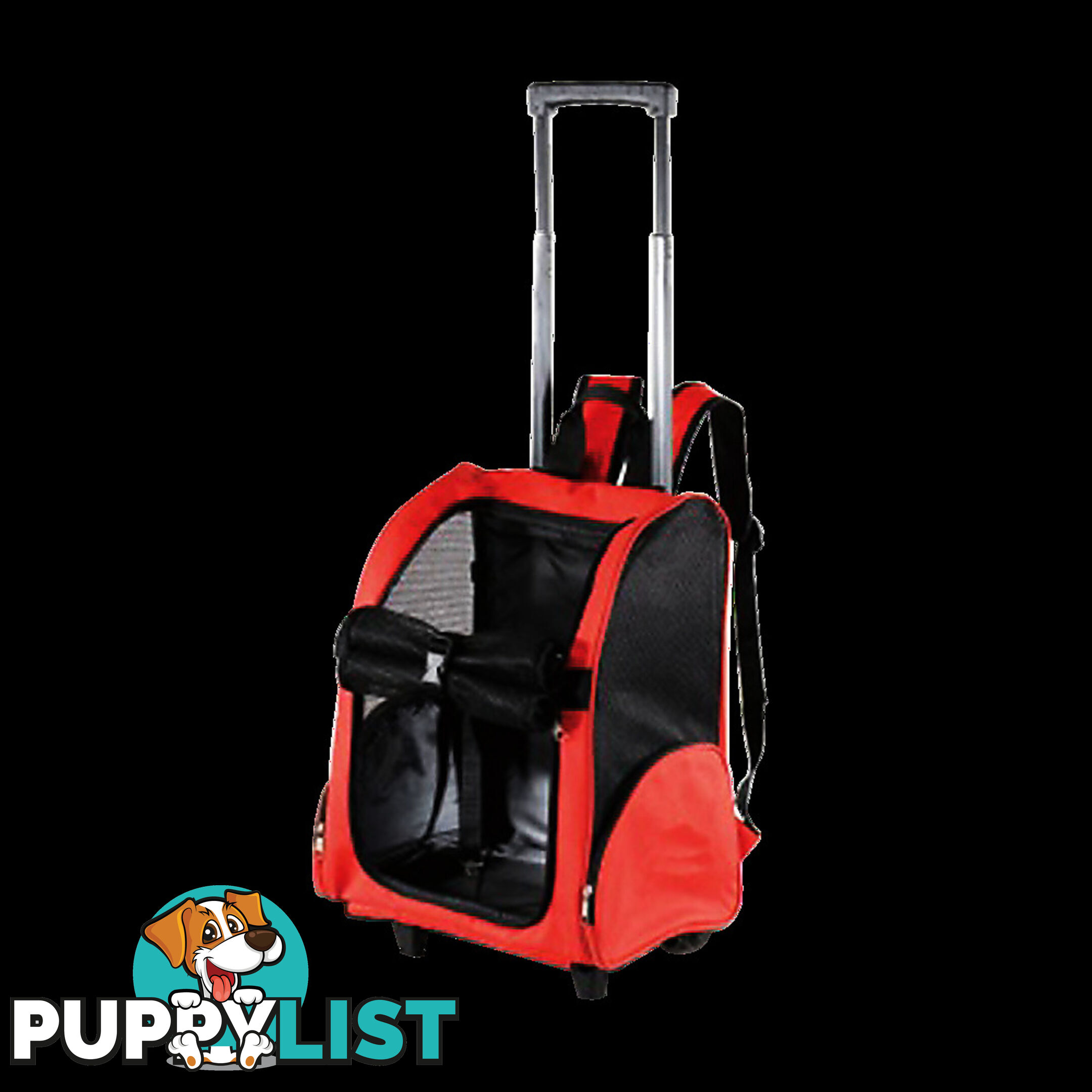 Dog Pet Safety Transport Carrier Backpack Trolley - V63-793955