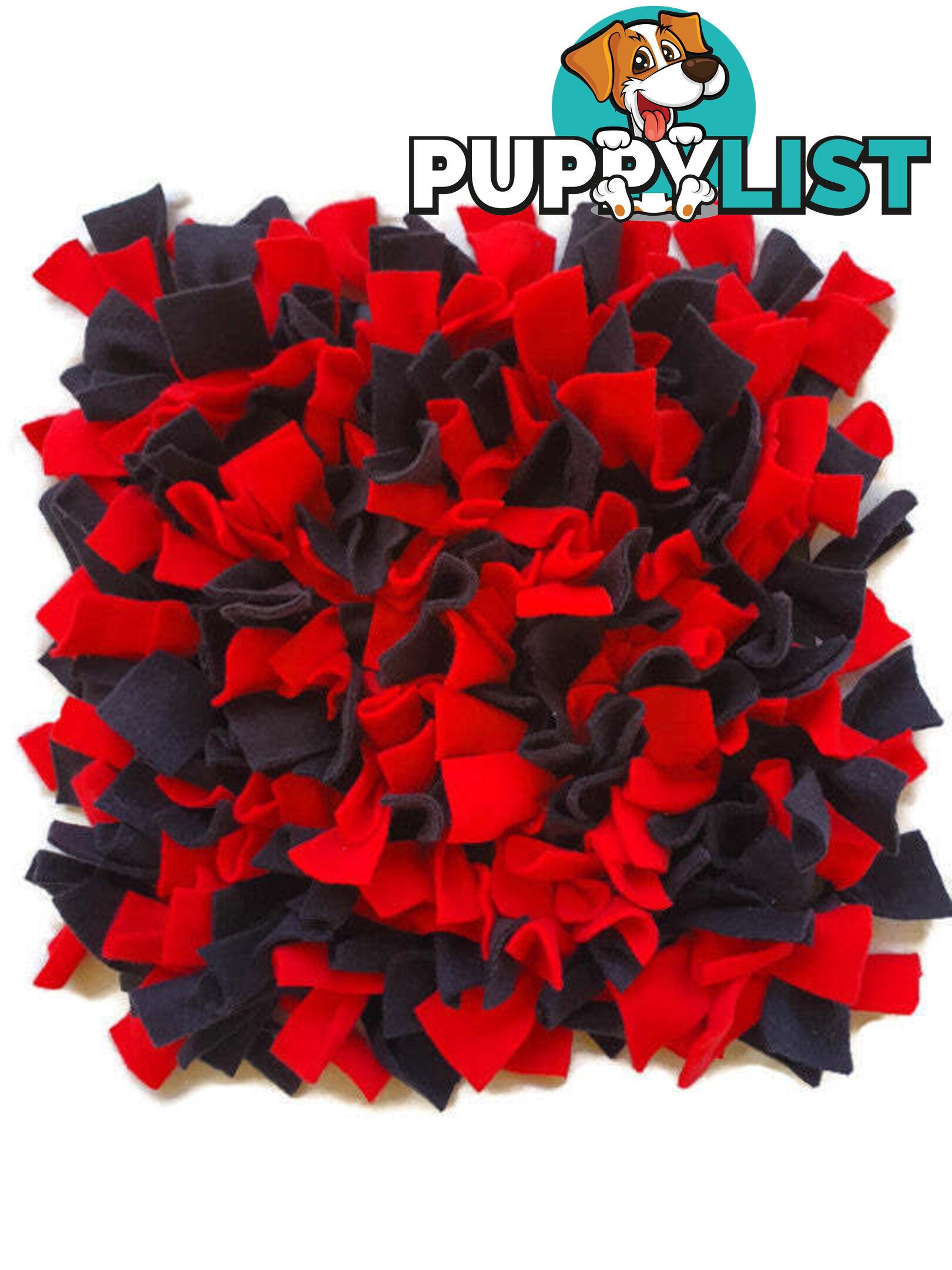 Snuffle Mats - Premium Heavy Duty Rubber Based - Pet Treat Play - Calms Anxiety - Slow Feeder - SNUFFLE-MED-NABK