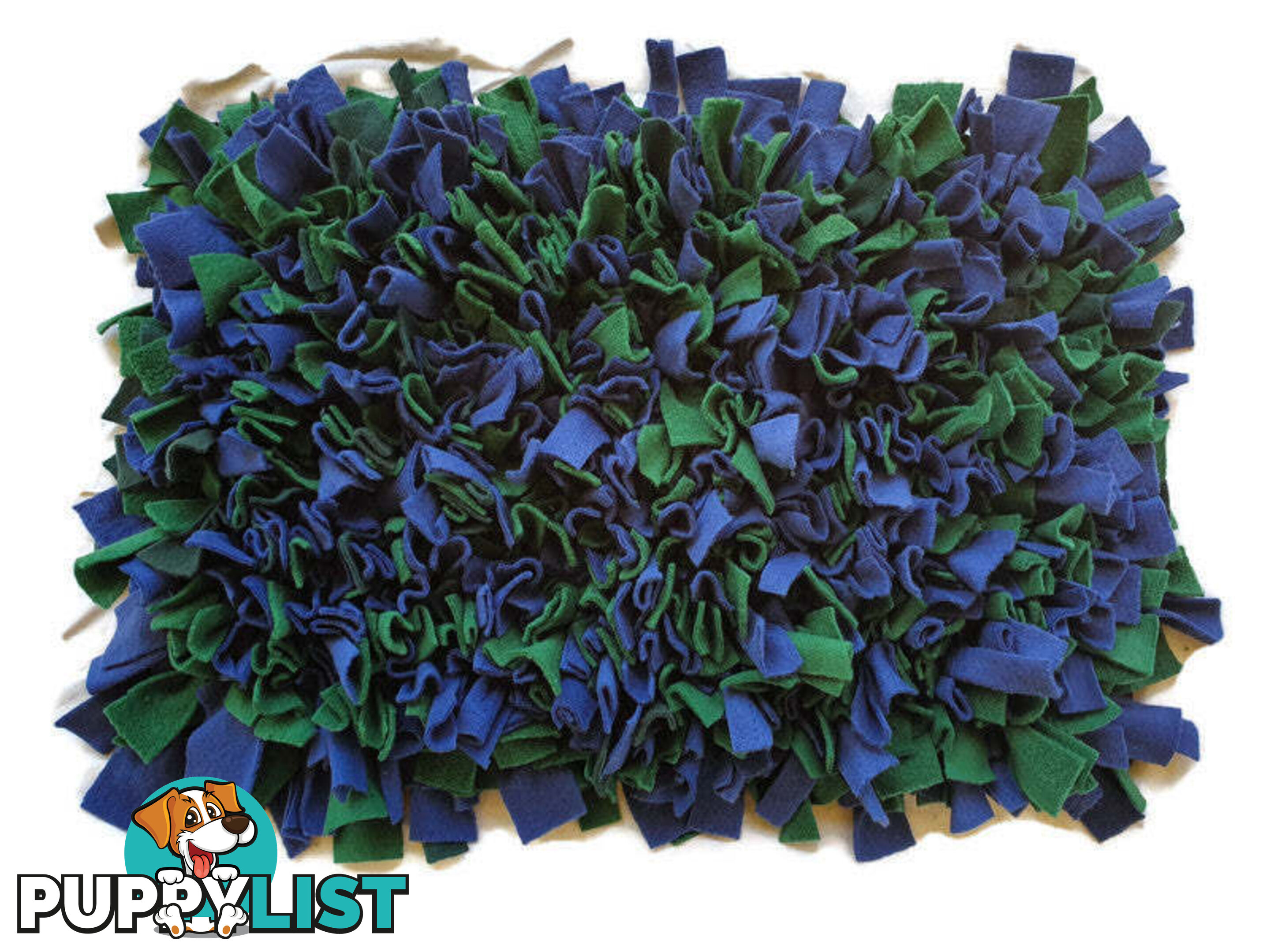 Snuffle Mats - Premium Heavy Duty Rubber Based - Pet Treat Play - Calms Anxiety - Slow Feeder - SNUFFLE-MED-NABK