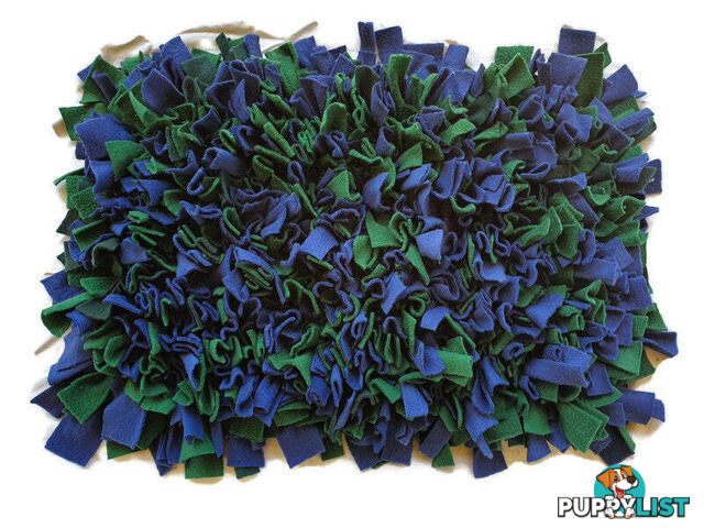 Snuffle Mats - Premium Heavy Duty Rubber Based - Pet Treat Play - Calms Anxiety - Slow Feeder - SNUFFLE-MED-NABK