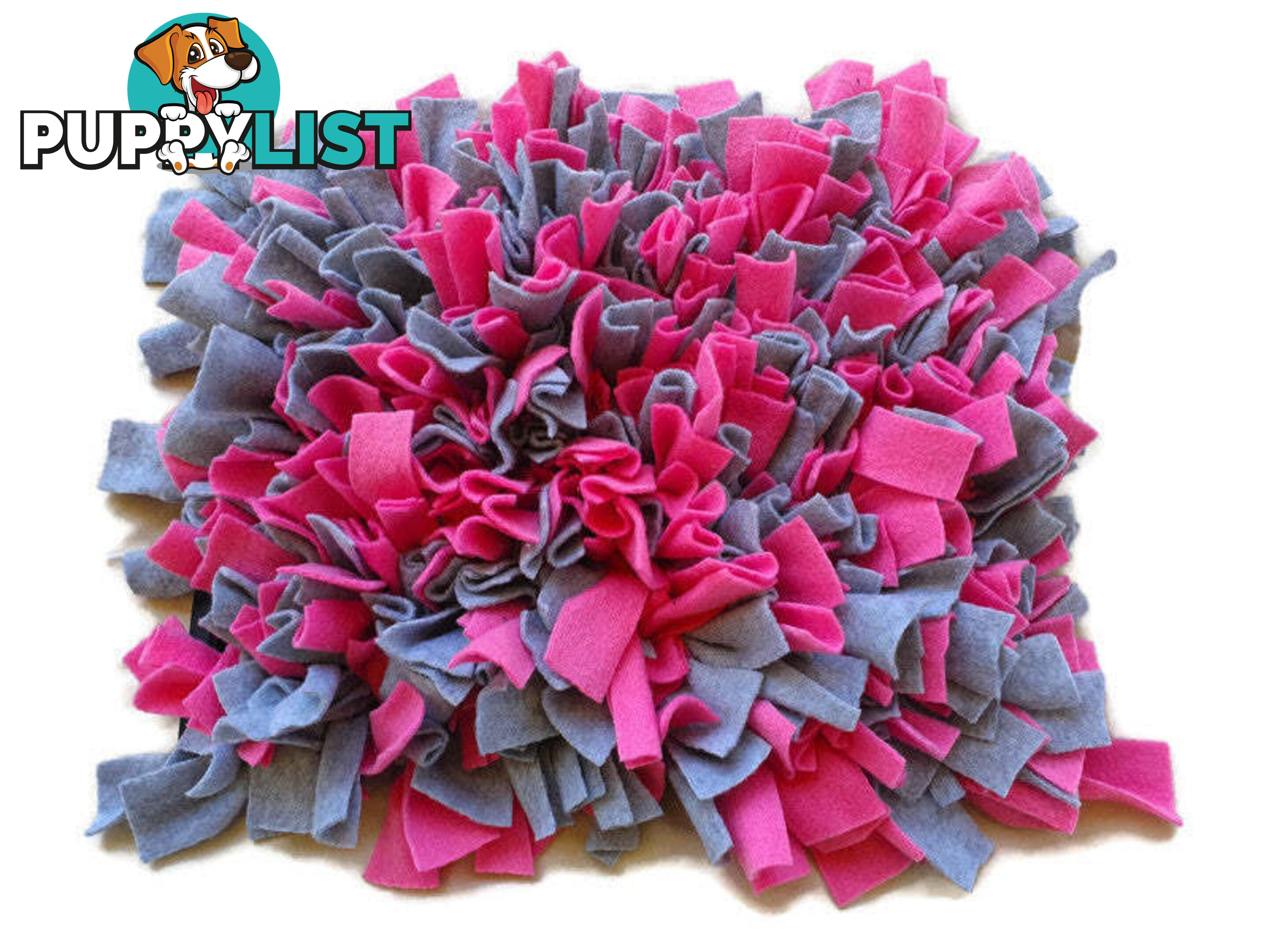 Snuffle Mats - Premium Heavy Duty Rubber Based - Pet Treat Play - Calms Anxiety - Slow Feeder - SNUFFLE-MED-NABK