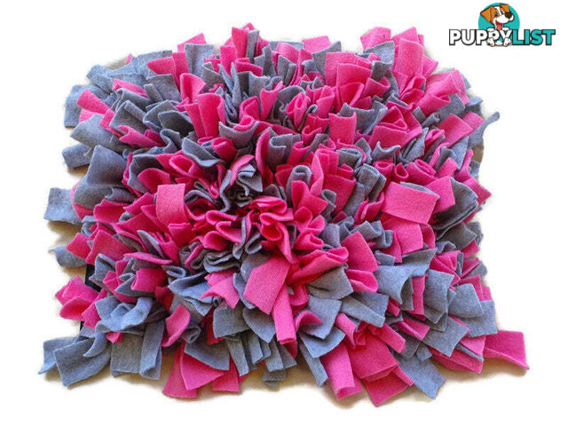 Snuffle Mats - Premium Heavy Duty Rubber Based - Pet Treat Play - Calms Anxiety - Slow Feeder - SNUFFLE-MED-NABK