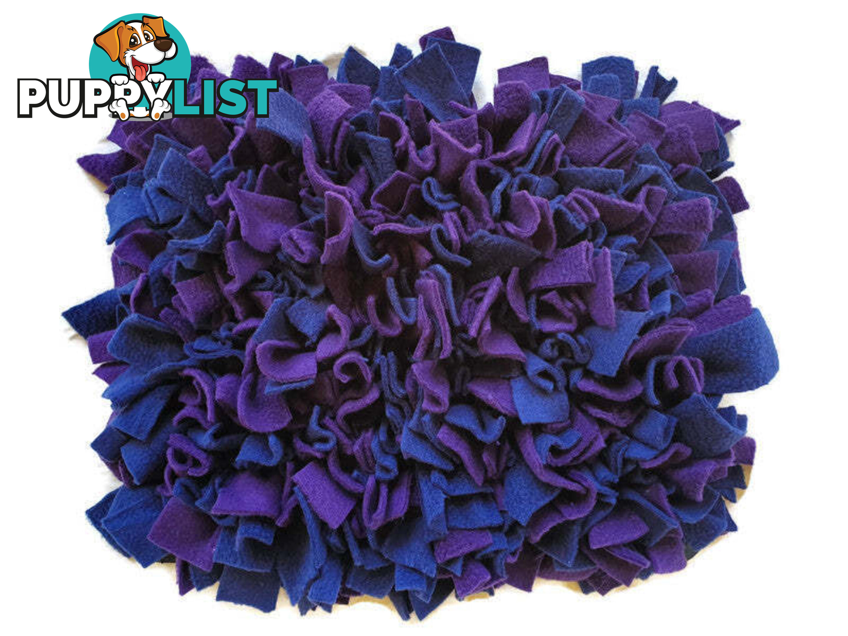 Snuffle Mats - Premium Heavy Duty Rubber Based - Pet Treat Play - Calms Anxiety - Slow Feeder - SNUFFLE-MED-NABK