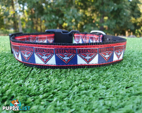 AFL Dog Collars, Footy - Aussie Rules - Moondidley Pets - MDPCOLAFLMSKS