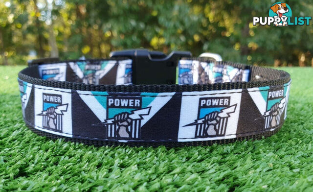 AFL Dog Collars, Footy - Aussie Rules - Moondidley Pets - MDPCOLAFLMSKS