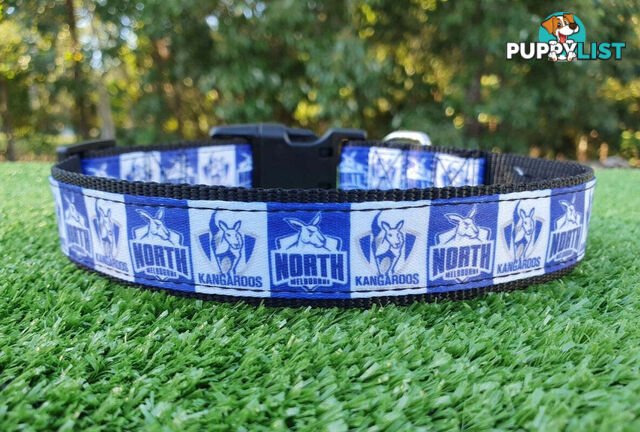 AFL Dog Collars, Footy - Aussie Rules - Moondidley Pets - MDPCOLAFLMSKS