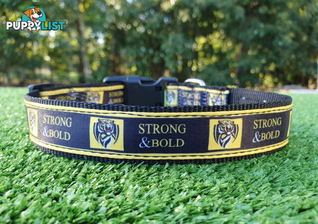 AFL Dog Collars, Footy - Aussie Rules - Moondidley Pets - MDPCOLAFLMSKS