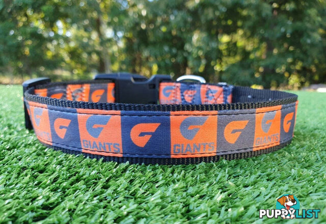 AFL Dog Collars, Footy - Aussie Rules - Moondidley Pets - MDPCOLAFLMSKS