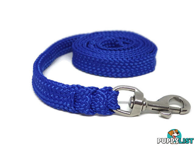 1.8m to 10m Long Dog Lead No Stitching Tough Yarnix 20mm Wide - YNXLD3SSPUR