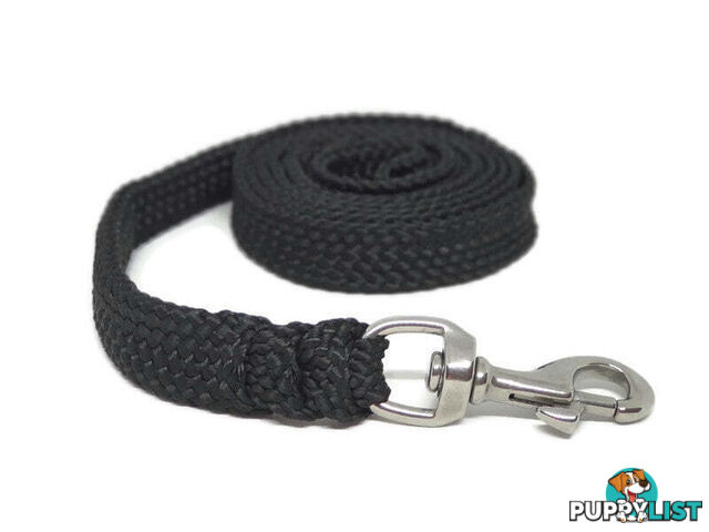 1.8m to 10m Long Dog Lead No Stitching Tough Yarnix 20mm Wide - YNXLD3SSPUR