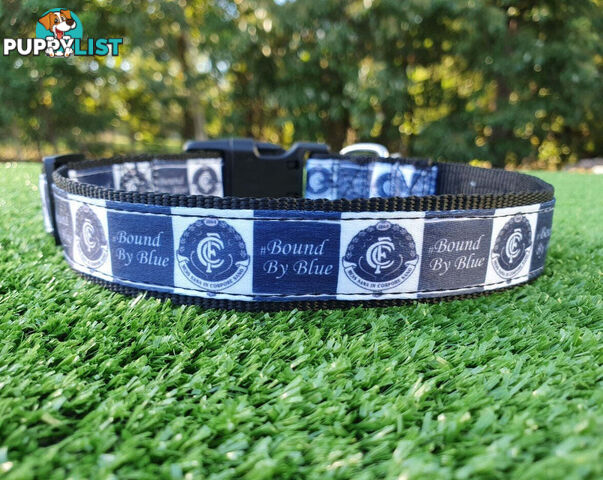 AFL Dog Collars, Footy - Aussie Rules - Moondidley Pets - MDPCOLAFLSGWSG