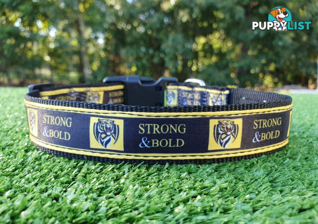 AFL Dog Collars, Footy - Aussie Rules - Moondidley Pets - MDPCOLAFLSGWSG