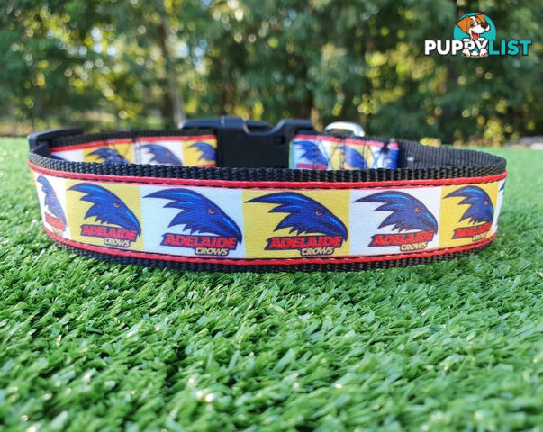 AFL Dog Collars, Footy - Aussie Rules - Moondidley Pets - MDPCOLAFLSGWSG
