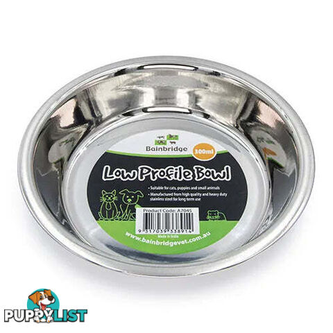 CAT DISH S.S 300ML - BAINBRIDGE - BB-A7045