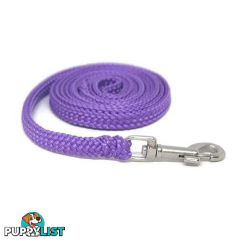 1.8m to 10m Long Dog Lead No Stitching Tough Yarnix 10mm Wide - YNXLD10-1.8-YEL-SS