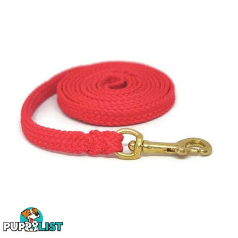 1.8m to 10m Long Dog Lead No Stitching Tough Yarnix 10mm Wide - YNXLD10-1.8-YEL-SS