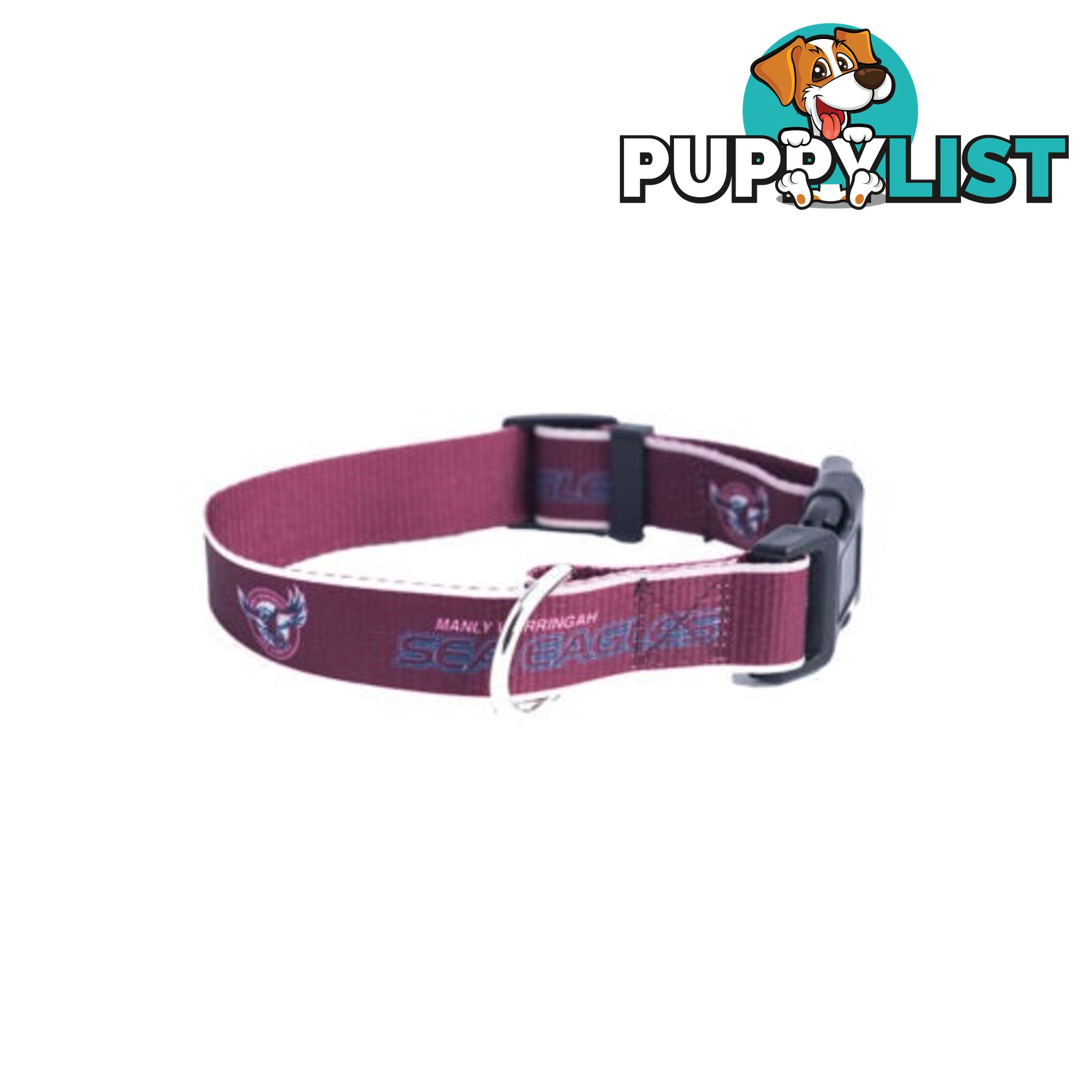 Dog Collars - NRL Footy Pets - FP-COL-M-RAI