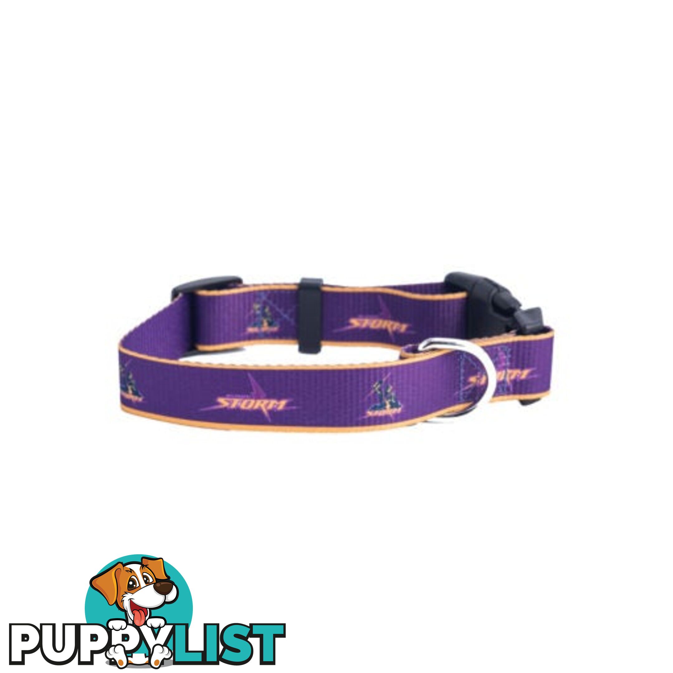 Dog Collars - NRL Footy Pets - FP-COL-M-RAI