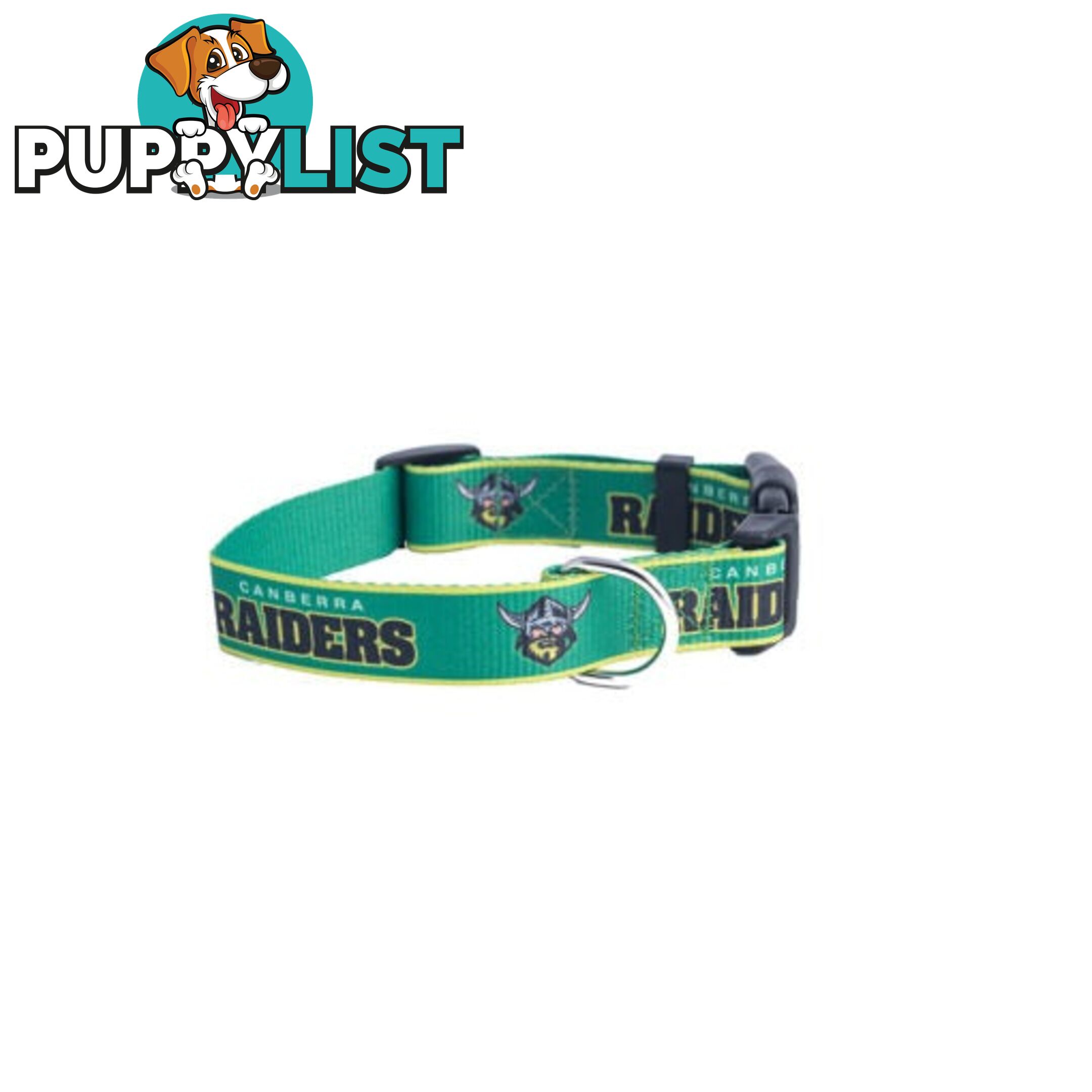 Dog Collars - NRL Footy Pets - FP-COL-M-RAI