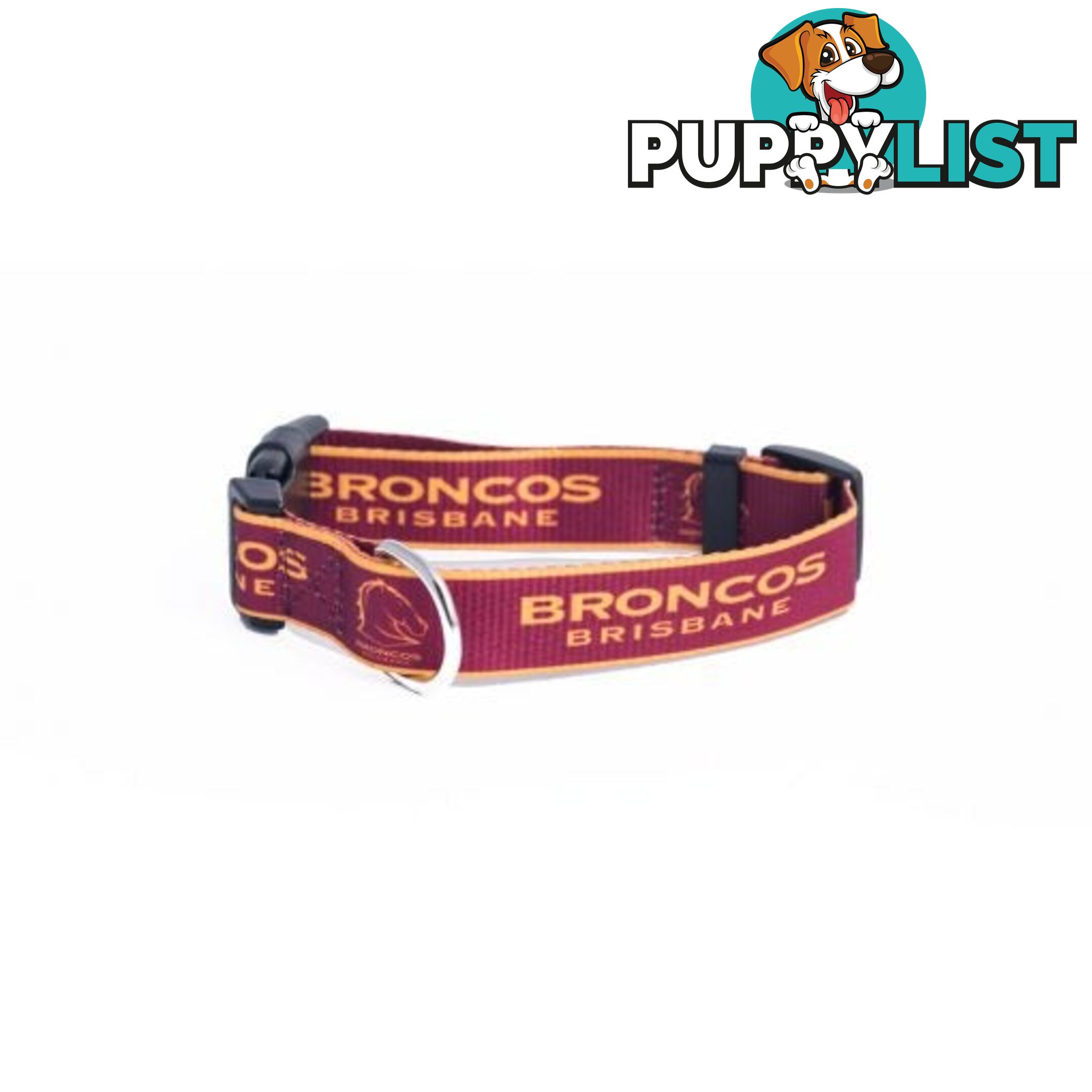 Dog Collars - NRL Footy Pets - FP-COL-M-RAI