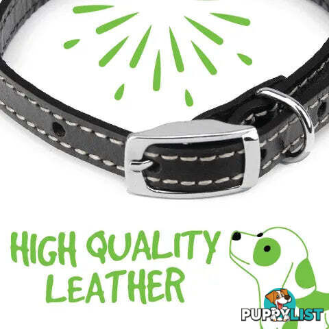LEATHER COLLARS - BAINBRIDGE - BB-A7018-BRN