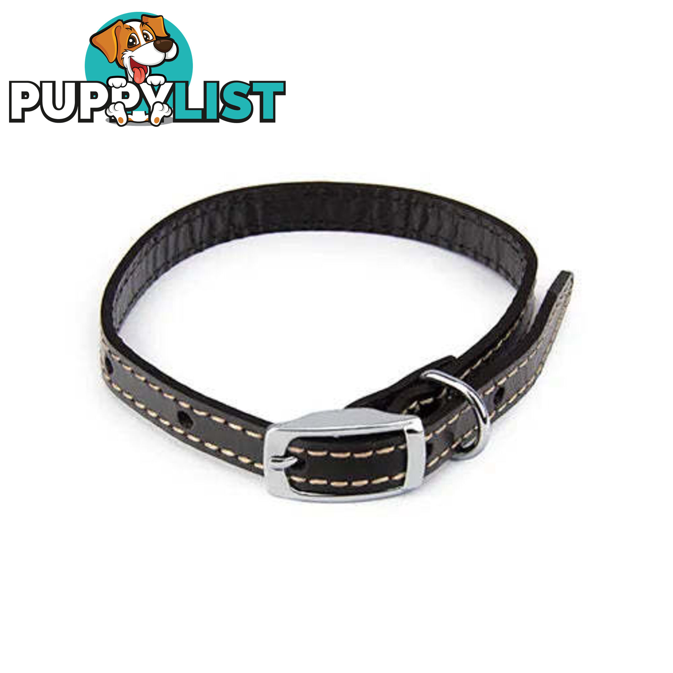 LEATHER COLLARS - BAINBRIDGE - BB-A7018-BRN