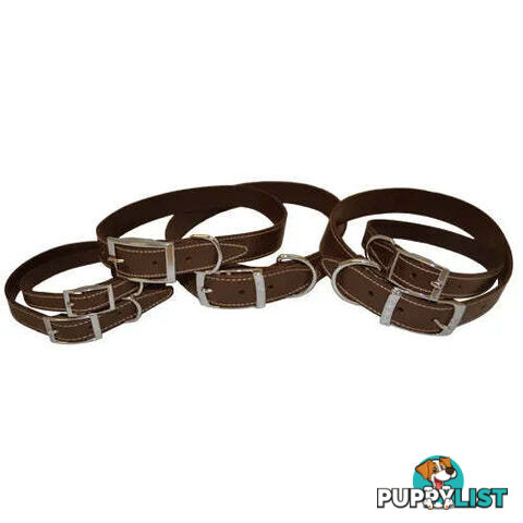 LEATHER COLLARS - BAINBRIDGE - BB-A7018-BRN