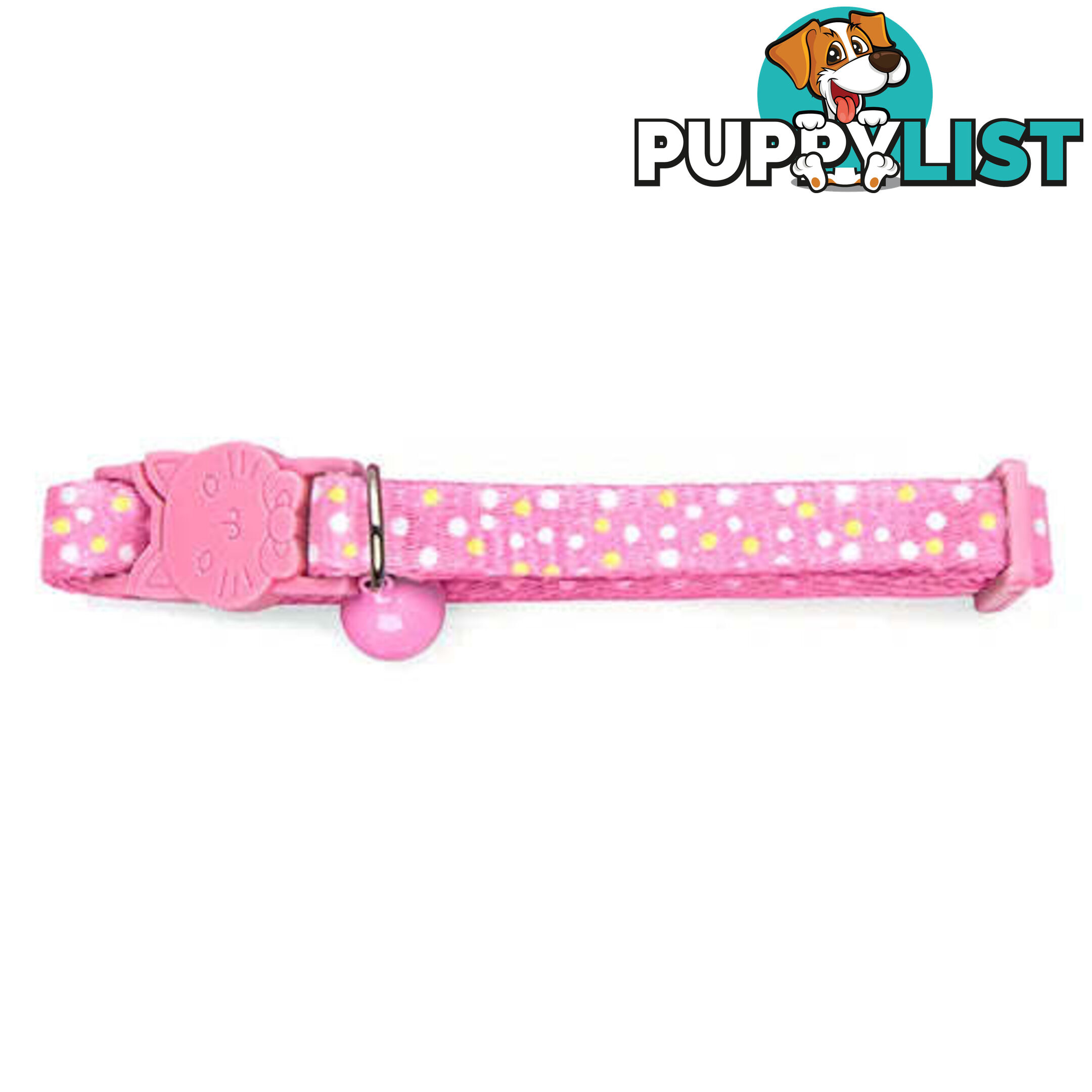 DOTTED CAT COLLAR - BAINBRIDGE - BB-A7268-BLK