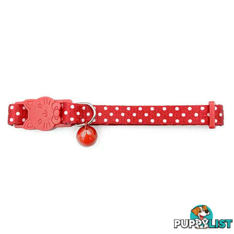DOTTED CAT COLLAR - BAINBRIDGE - BB-A7268-BLK