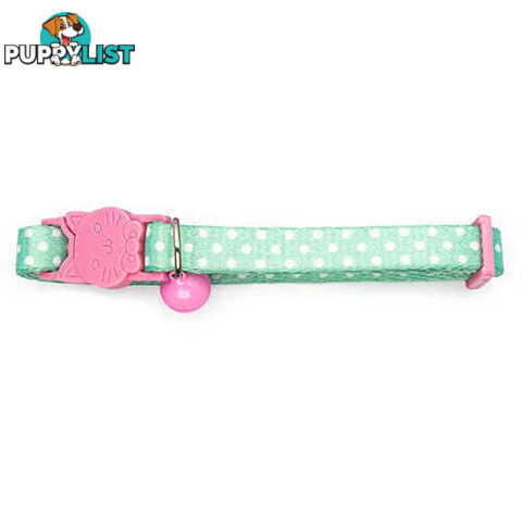 DOTTED CAT COLLAR - BAINBRIDGE - BB-A7268-BLK