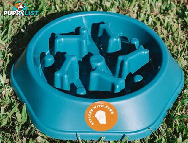 Slow Feeder Bowl - Explore with Paws - EWPSLOBOWSAL