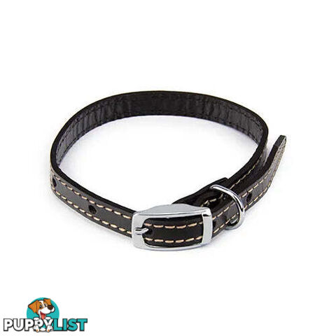 LEATHER COLLARS - BAINBRIDGE - BB-A7018-BLK