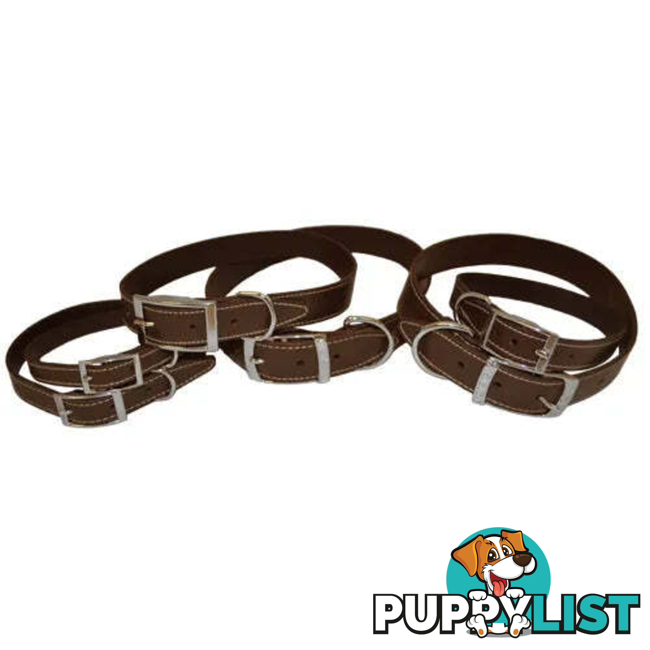 LEATHER COLLARS - BAINBRIDGE - BB-A7018-BLK