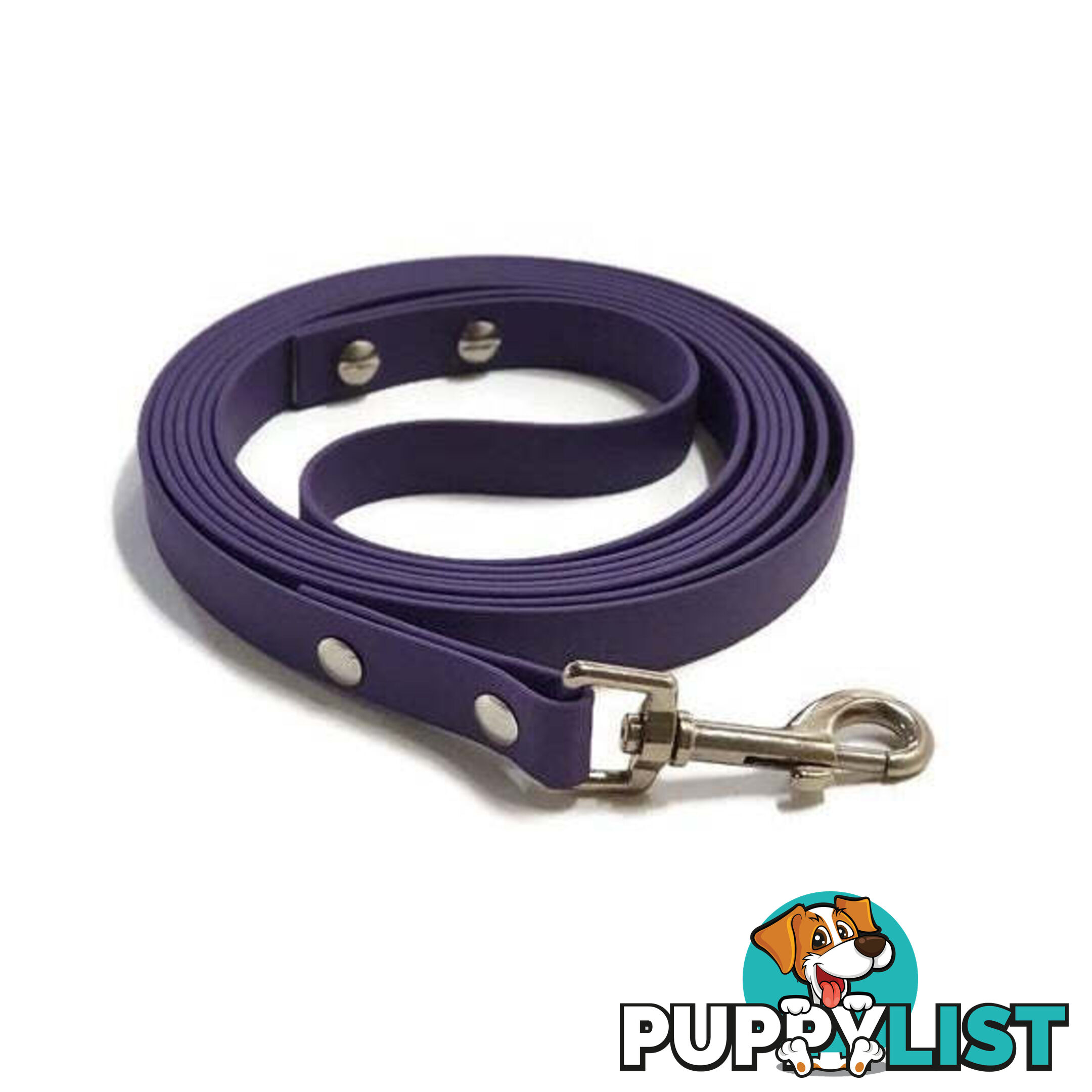 3m - 5m Biothane Dog Lead - BIOLD3LBLK
