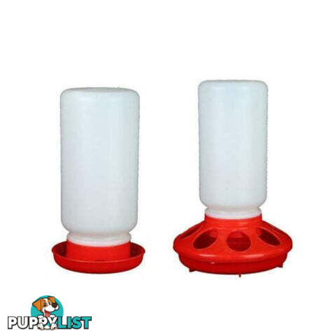 Cheeky Chooka Chick Waterer and Feeder Set - V194-CH-RED-SET