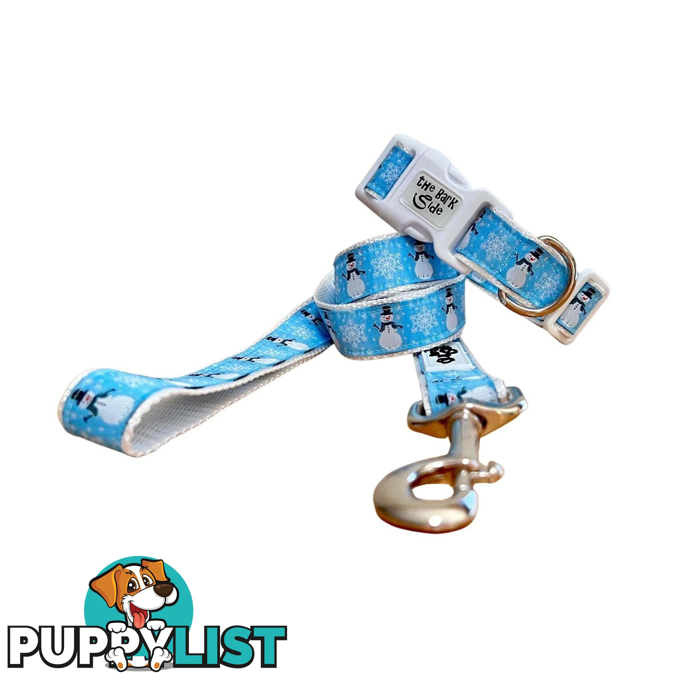Christmas Dog Lead / Dog Leash - Hand Made by The Bark Side - TBSLDCHRHO251.2