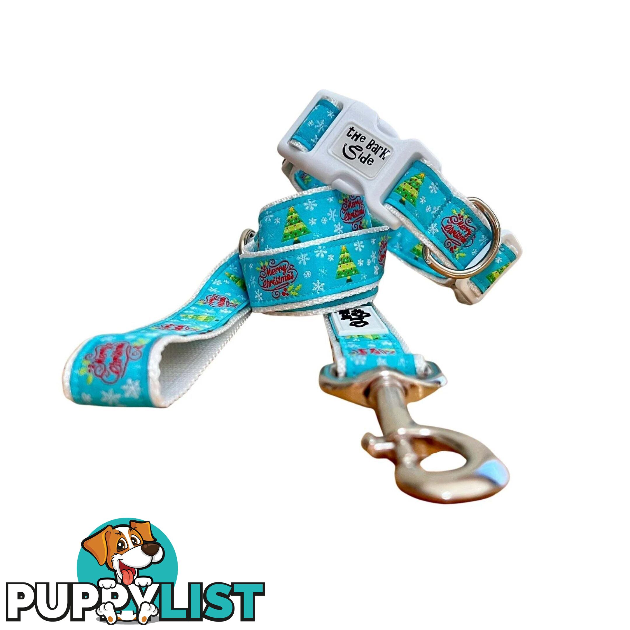 Christmas Dog Lead / Dog Leash - Hand Made by The Bark Side - TBSLDCHRHO251.2