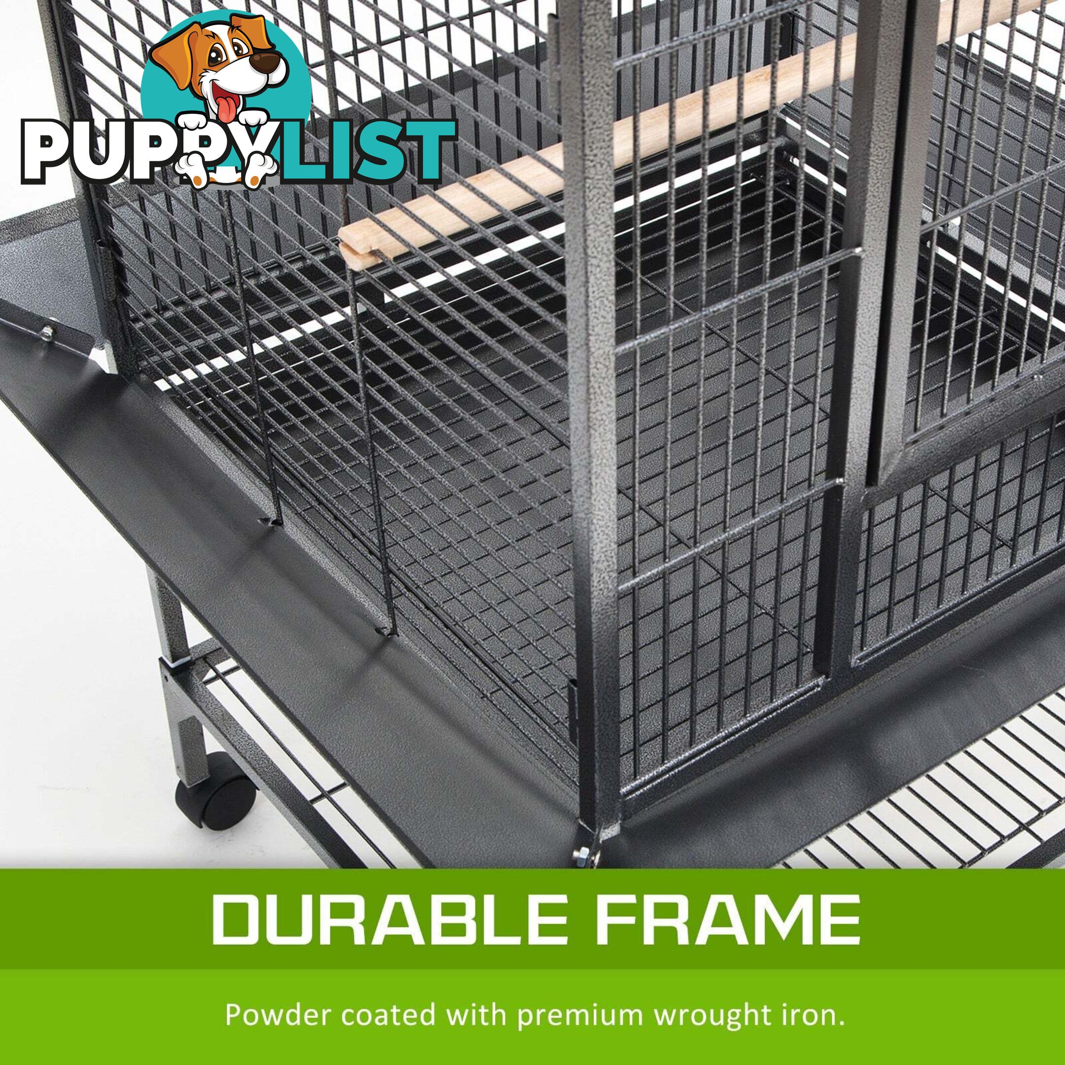 Bird Cage Parrot Aviary TENOR 203cm - V274-PET-8124-168