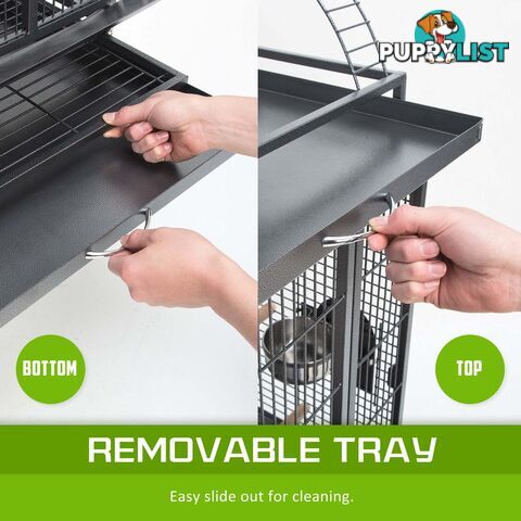 Bird Cage Parrot Aviary TENOR 203cm - V274-PET-8124-168
