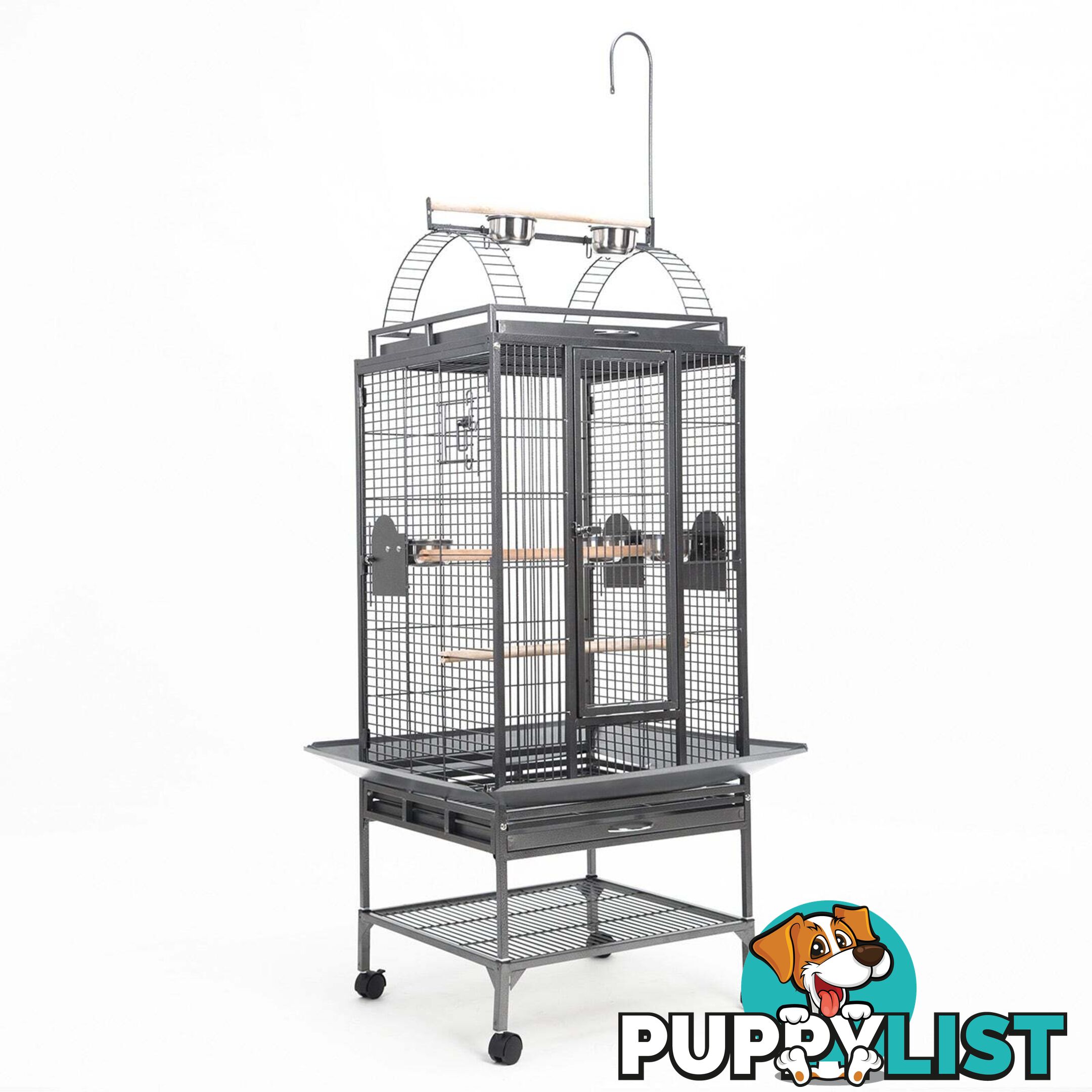 Bird Cage Parrot Aviary TENOR 203cm - V274-PET-8124-168