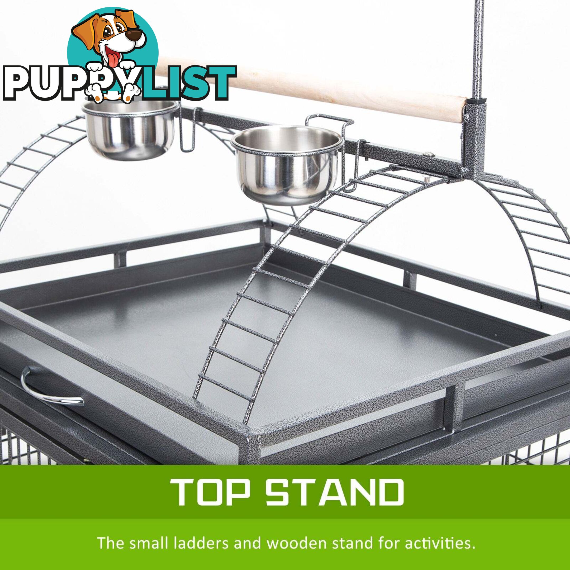 Bird Cage Parrot Aviary TENOR 203cm - V274-PET-8124-168
