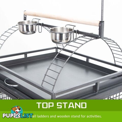 Bird Cage Parrot Aviary TENOR 203cm - V274-PET-8124-168